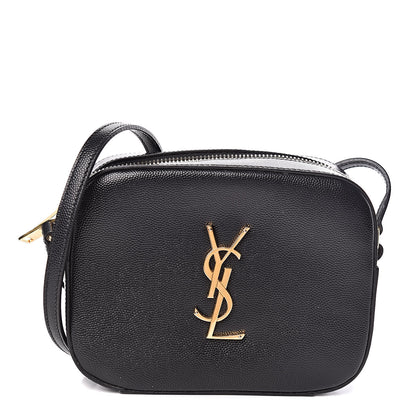 Saint Laurent Grain De Poudre Small Classic Monogram Camera Bag Black 1 of 9