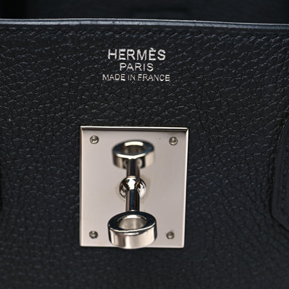 Hermes Togo BIRKIN 30 Black 6 of 12