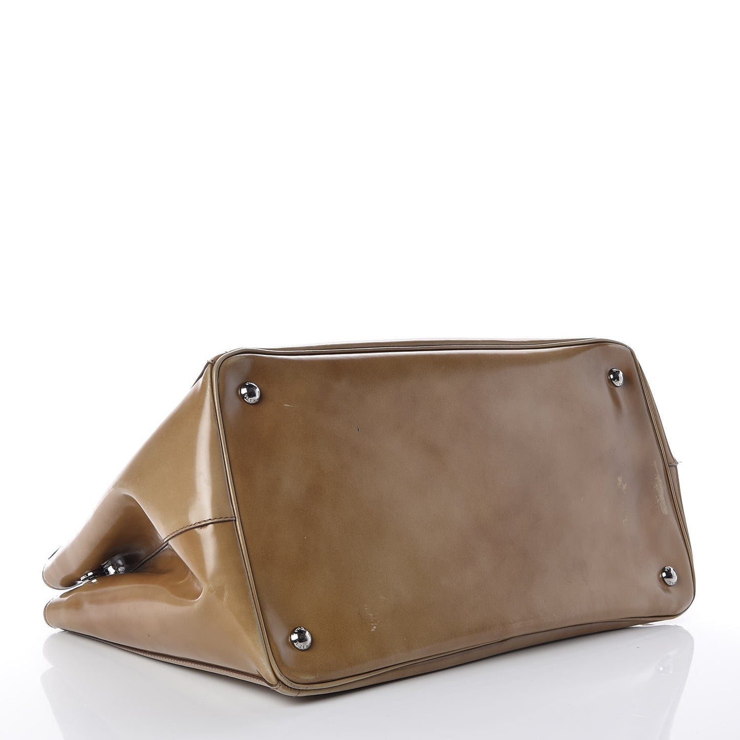 Spazzolato Top Handle Tote Cera