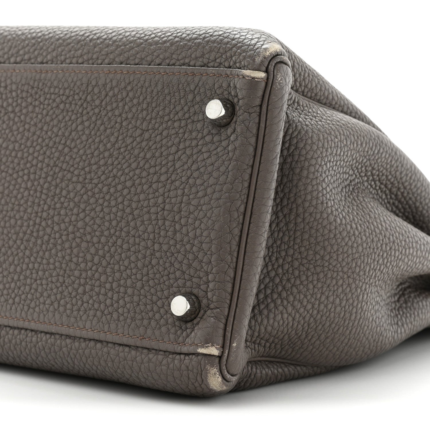 Hermes Togo Kelly Retourne 35 Etain 8 of 13