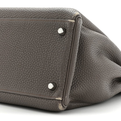 Hermes Togo Kelly Retourne 35 Etain 8 of 13