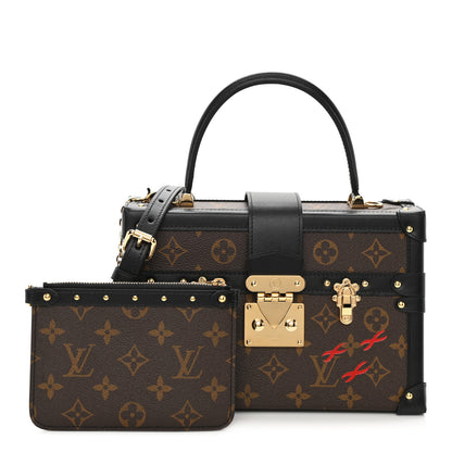 Louis Vuitton Monogram Petite Malle V Black 1 of 10