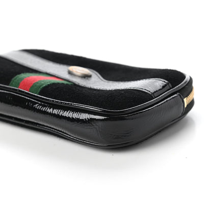 Gucci Suede Patent Ophidia Belted iPhone Case 85 34 Black 7 of 12