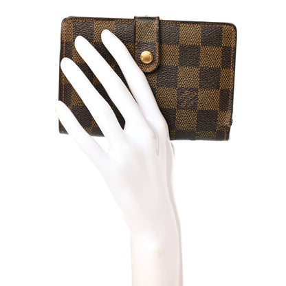 Louis Vuitton Damier Ebene French Purse Wallet 2 of 13