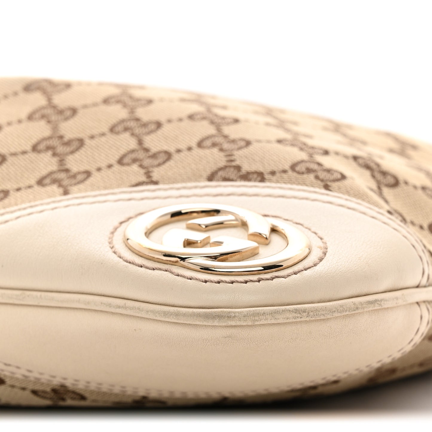 Monogram Medium New Britt Hobo Off White Off White