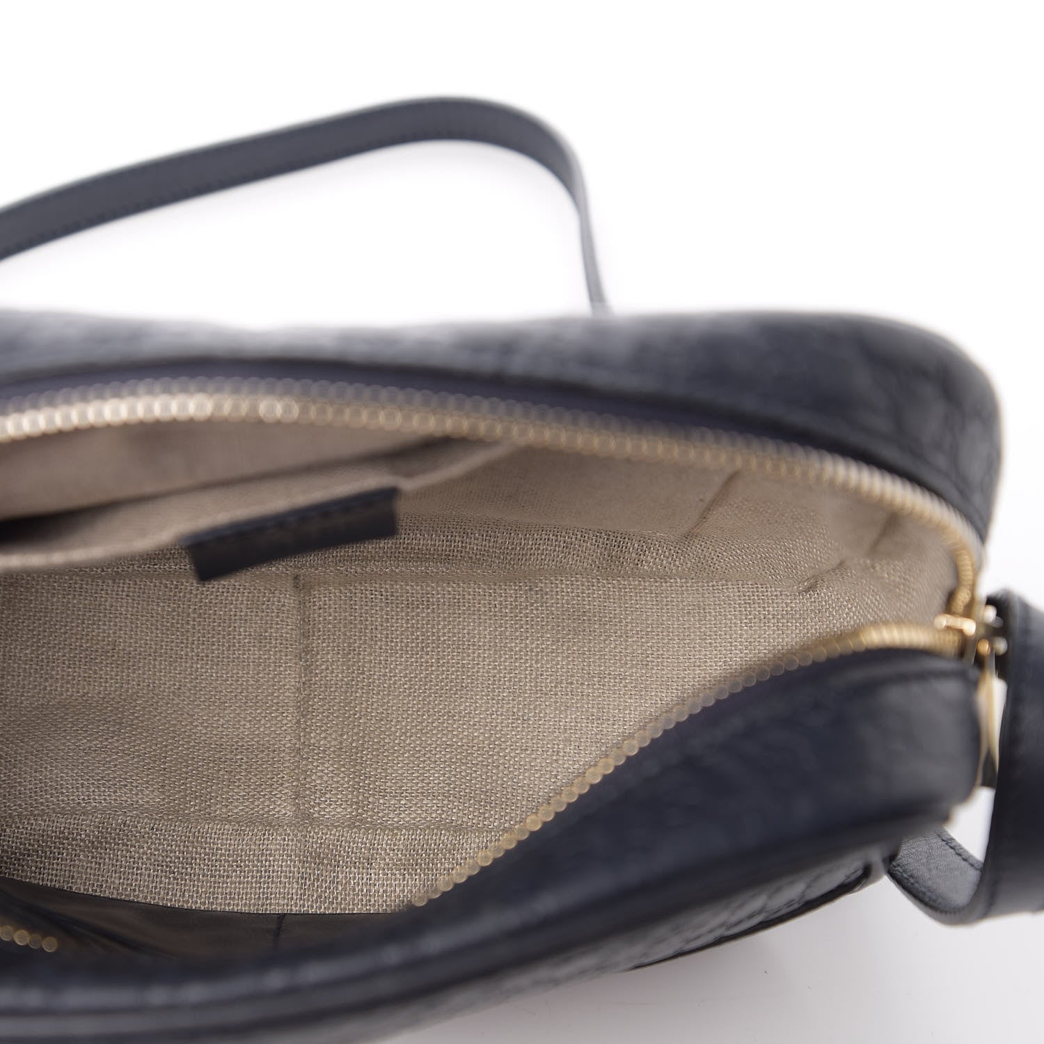 Gucci Soft Microguccissima Mini Bree Messenger Bag Blue 5 of 10