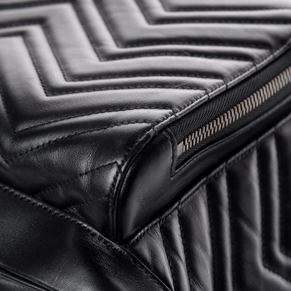 Gucci Calfskin Matelasse GG Marmont Day Backpack Black 13 of 17