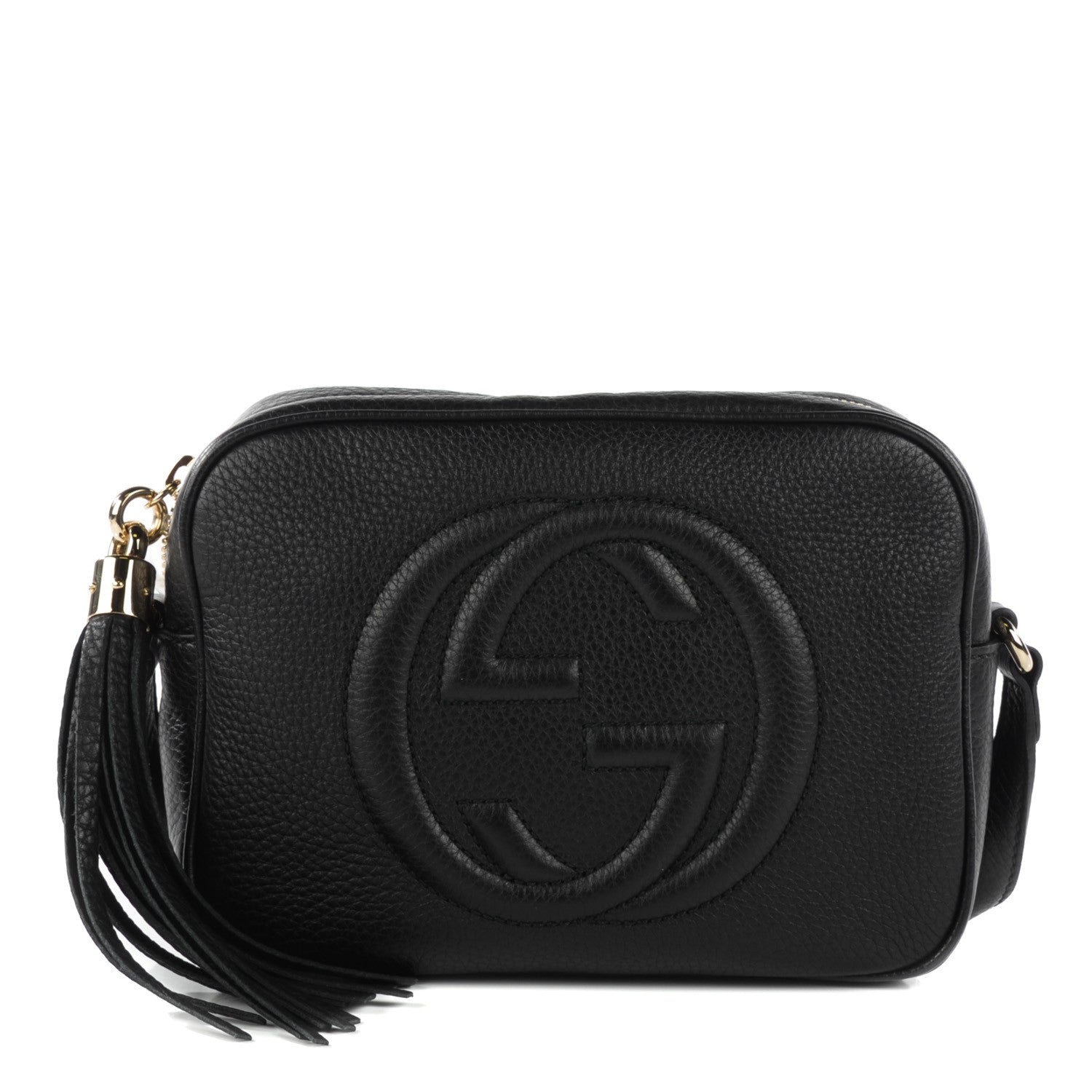 Gucci Pebbled Calfskin Small Soho Disco Bag Black 1 of 7