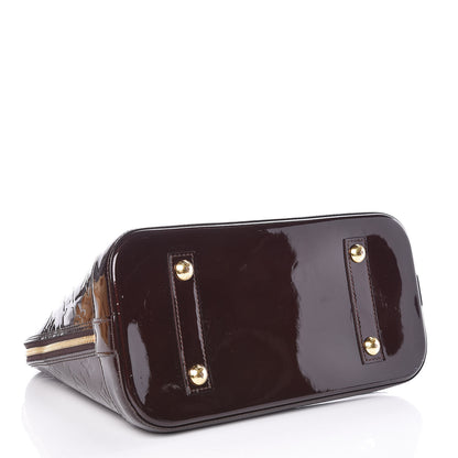 Louis Vuitton Vernis Alma PM Amarante 4 of 9