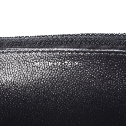 Chanel Caviar Quilted Boy Wallet On Chain WOC So Black 7 of 14