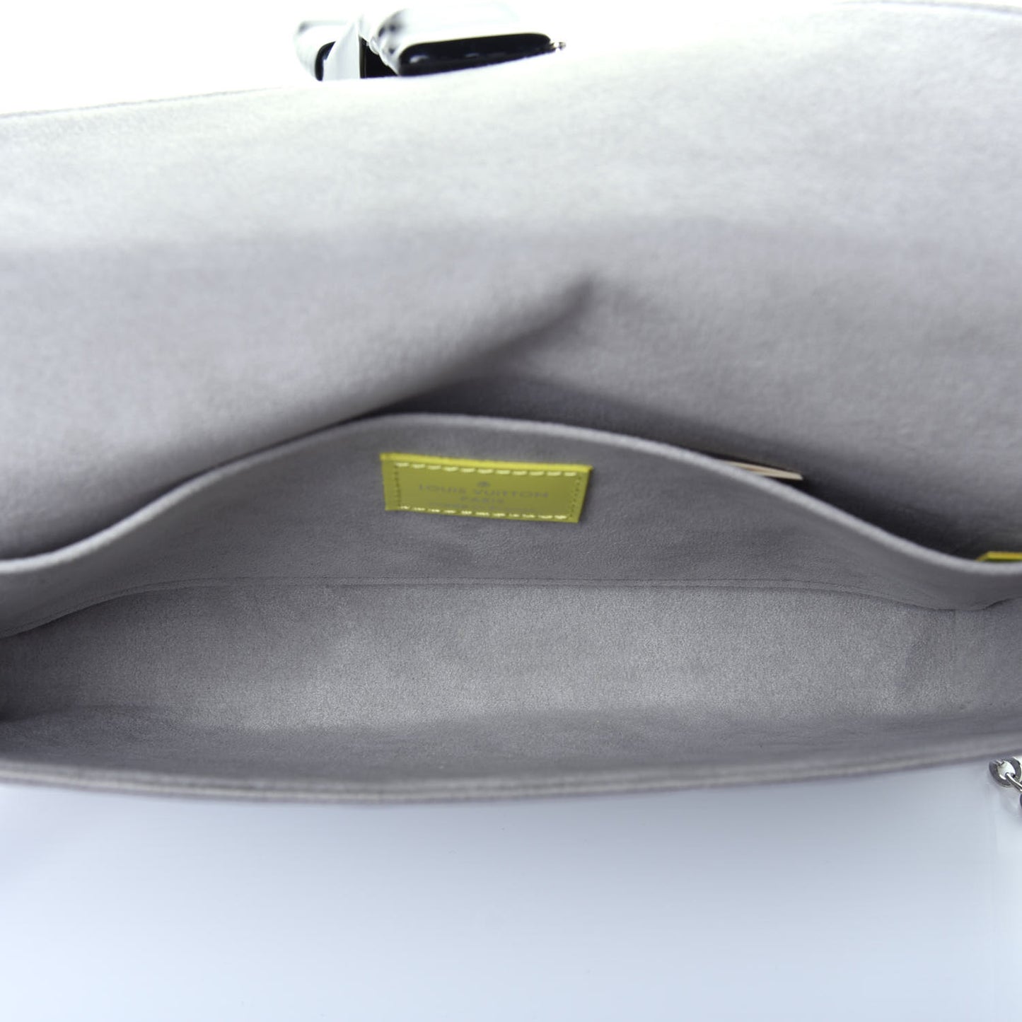 Epi Tri-Color Felicie Pochette Acid Yellow Sky