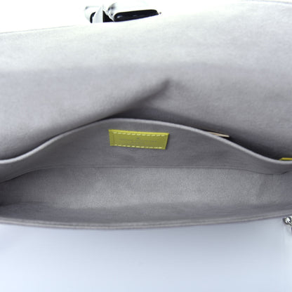 Louis Vuitton Epi Tri-Color Felicie Pochette Acid Yellow Sky 6 of 10