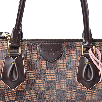 Louis Vuitton Damier Ebene Caissa Tote PM Rose Ballerine 9 of 10