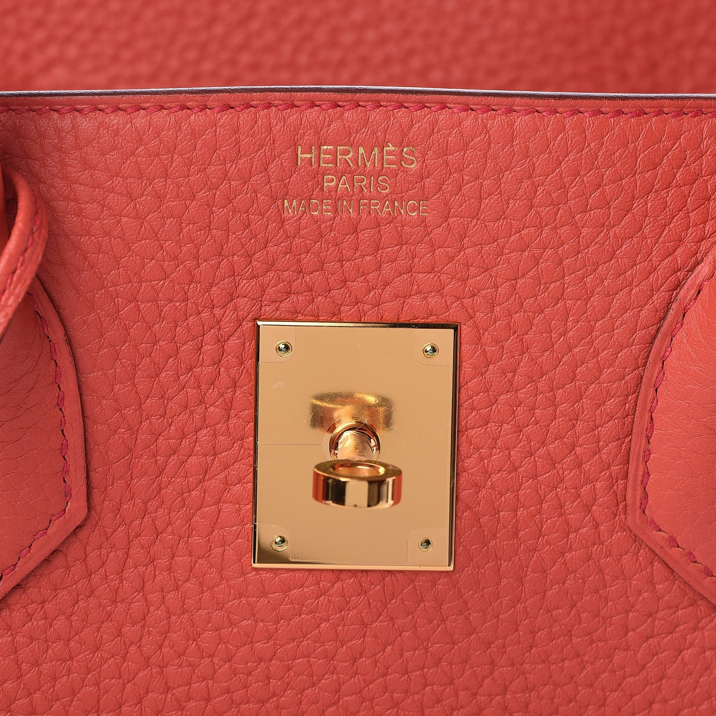 Taurillon Clemence Birkin 35 Rose Jaipur