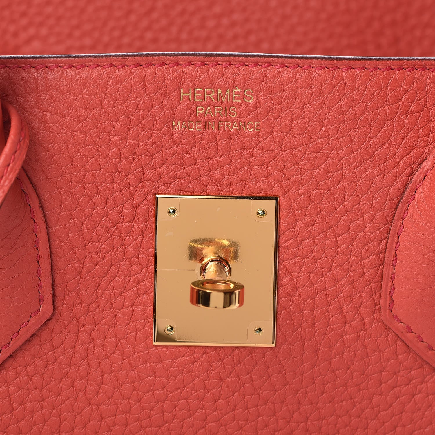 Hermes Taurillon Clemence Birkin 35 Rose Jaipur 23 of 35