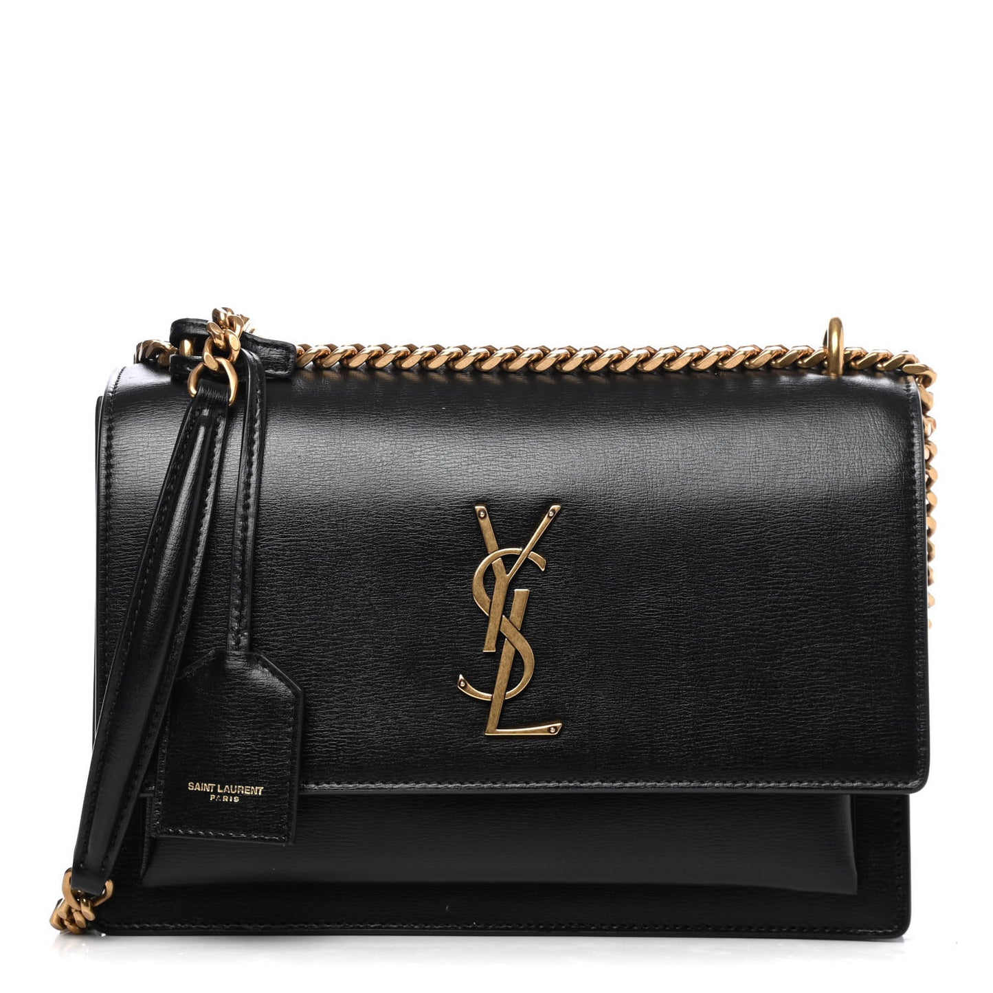Calfskin Medium Monogram Sunset Black