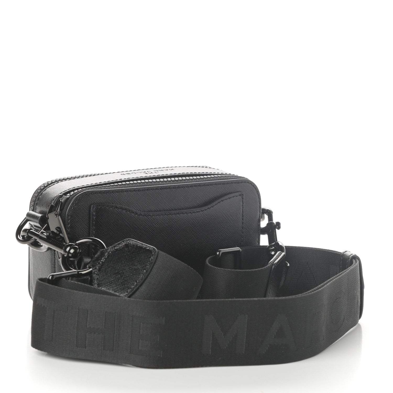 Marc Jacobs Saffiano Snapshot Camera Bag Black 3 of 9