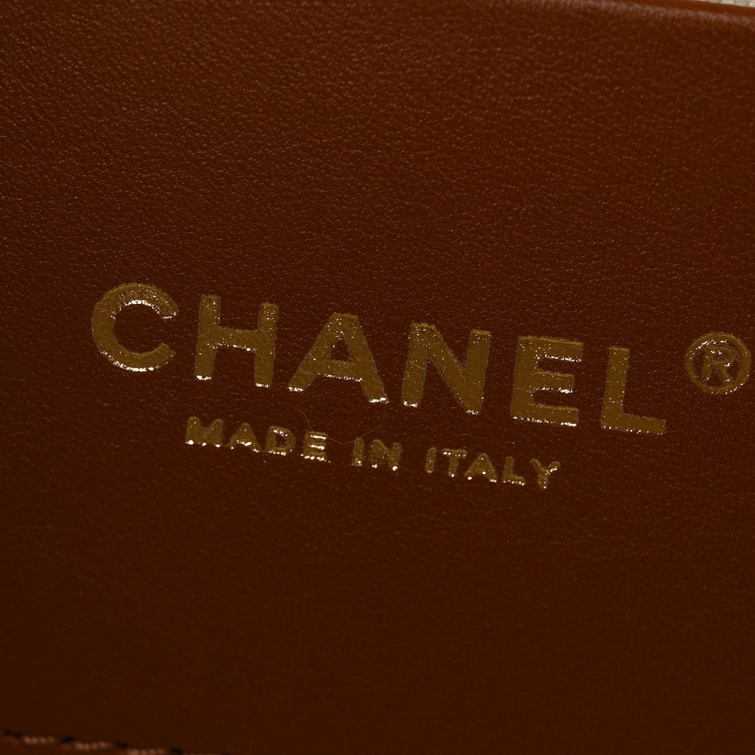 Chanel Suede Calfskin Quilted Small Eyes On You Flap Camel 6 of 11