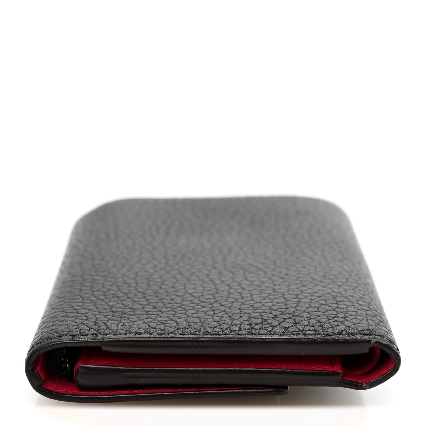 Taurillon Capucines Compact Wallet Black
