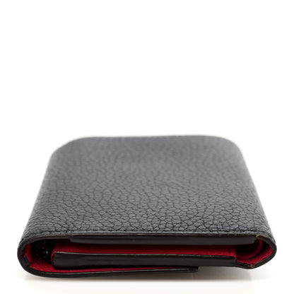 Louis Vuitton Taurillon Capucines Compact Wallet Black 9 of 10