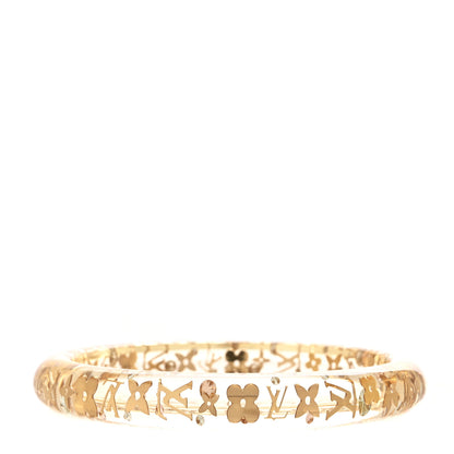 Louis Vuitton Resin Swarovski Small Inclusion Bracelet PM Transparent 1 of 4