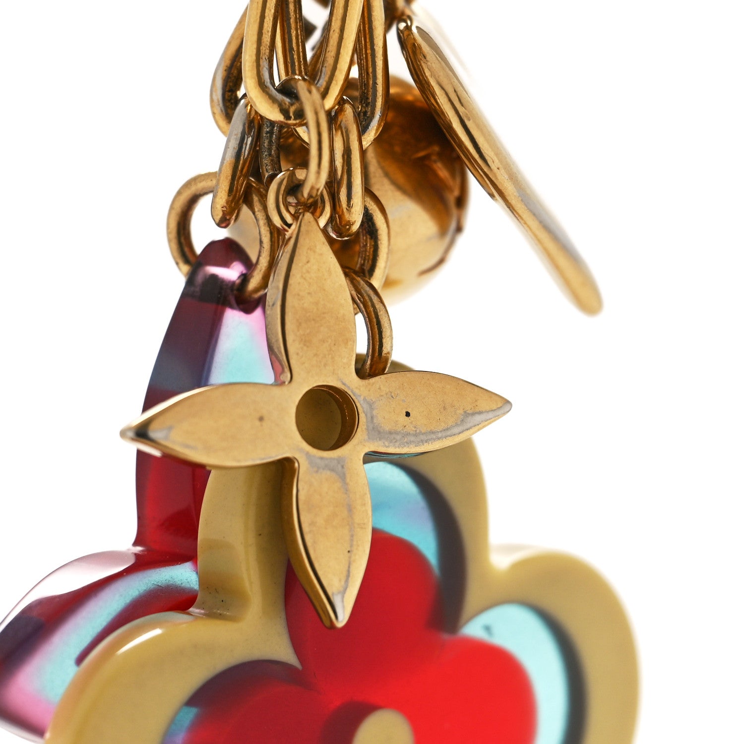 Louis Vuitton Blooming Flowers Bag Charm Chain Key holder 5 of 6