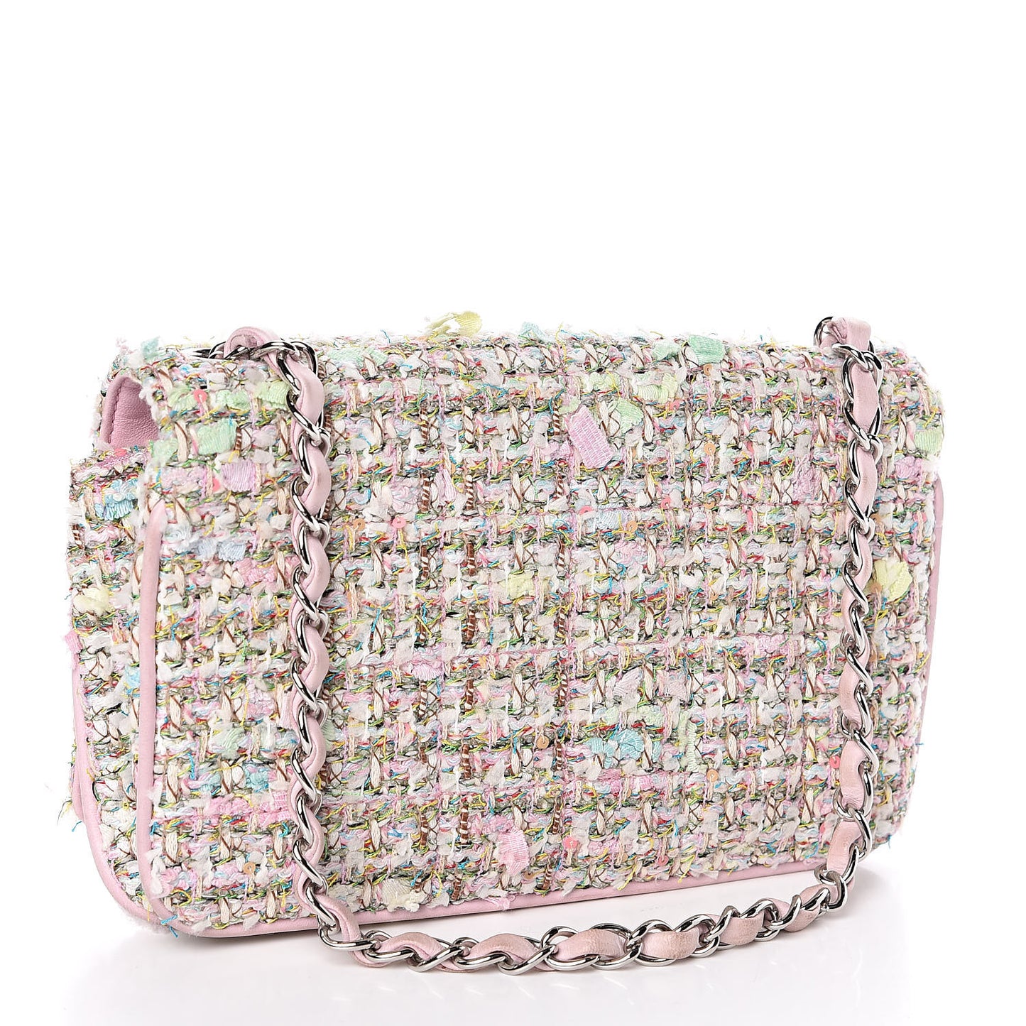 Tweed CC Flap Multicolor