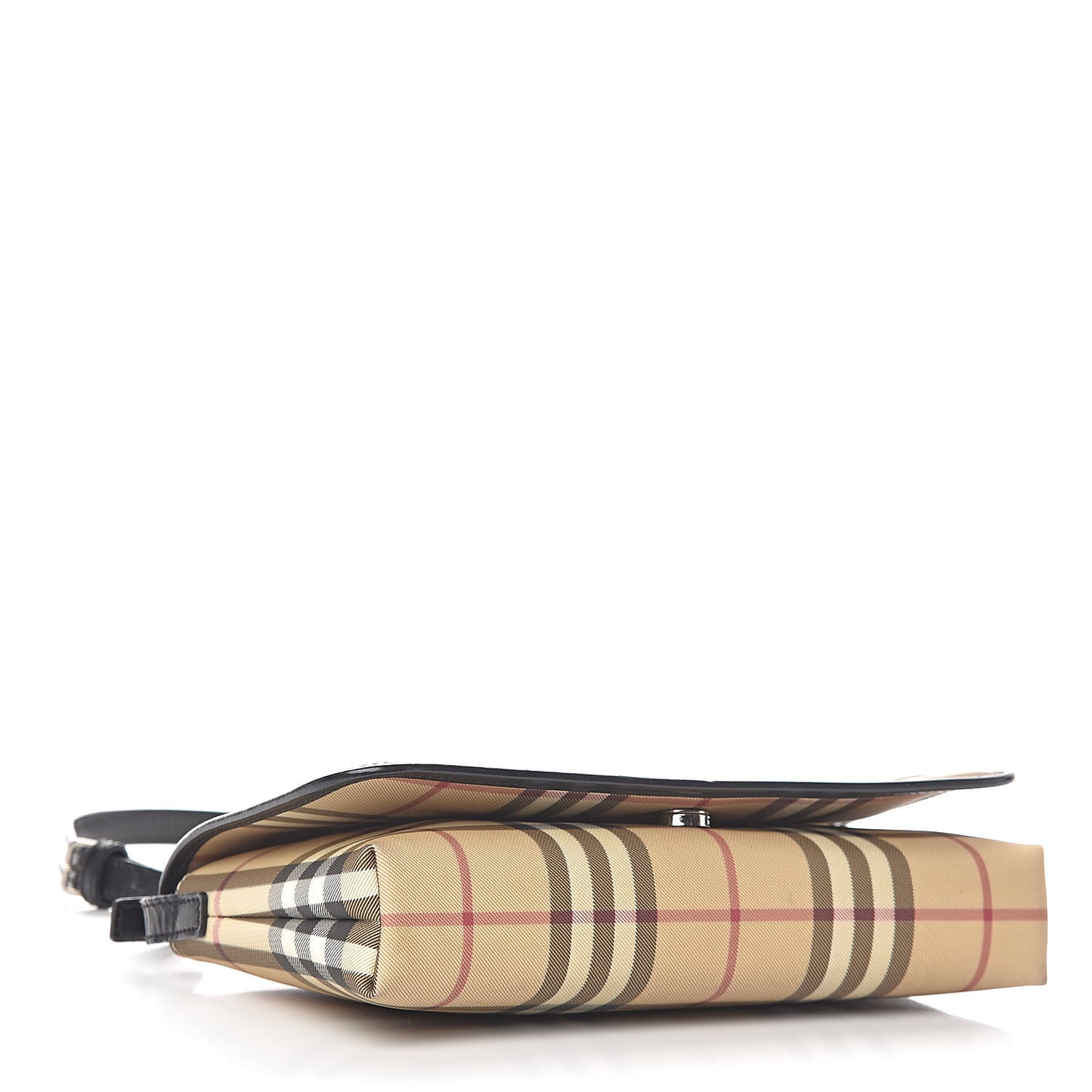 House Check Small Shoulder Bag Black