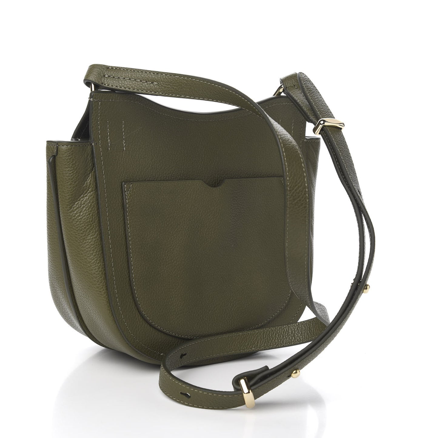3.1 Calfskin Alix Hunter Crossbody Bag Military Green