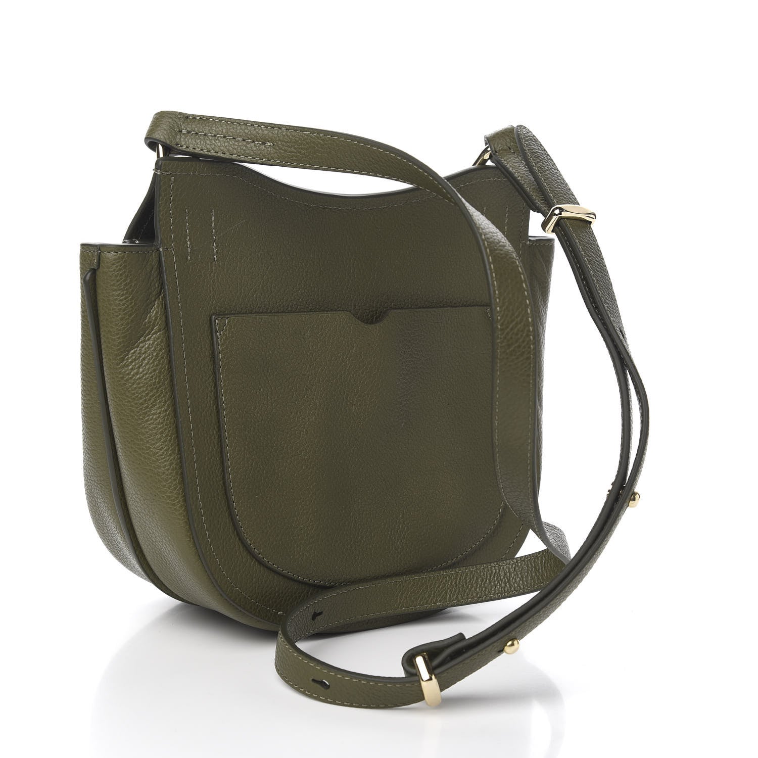 3.1 Phillip Lim 3.1 Calfskin Alix Hunter Crossbody Bag Military Green 2 of 8