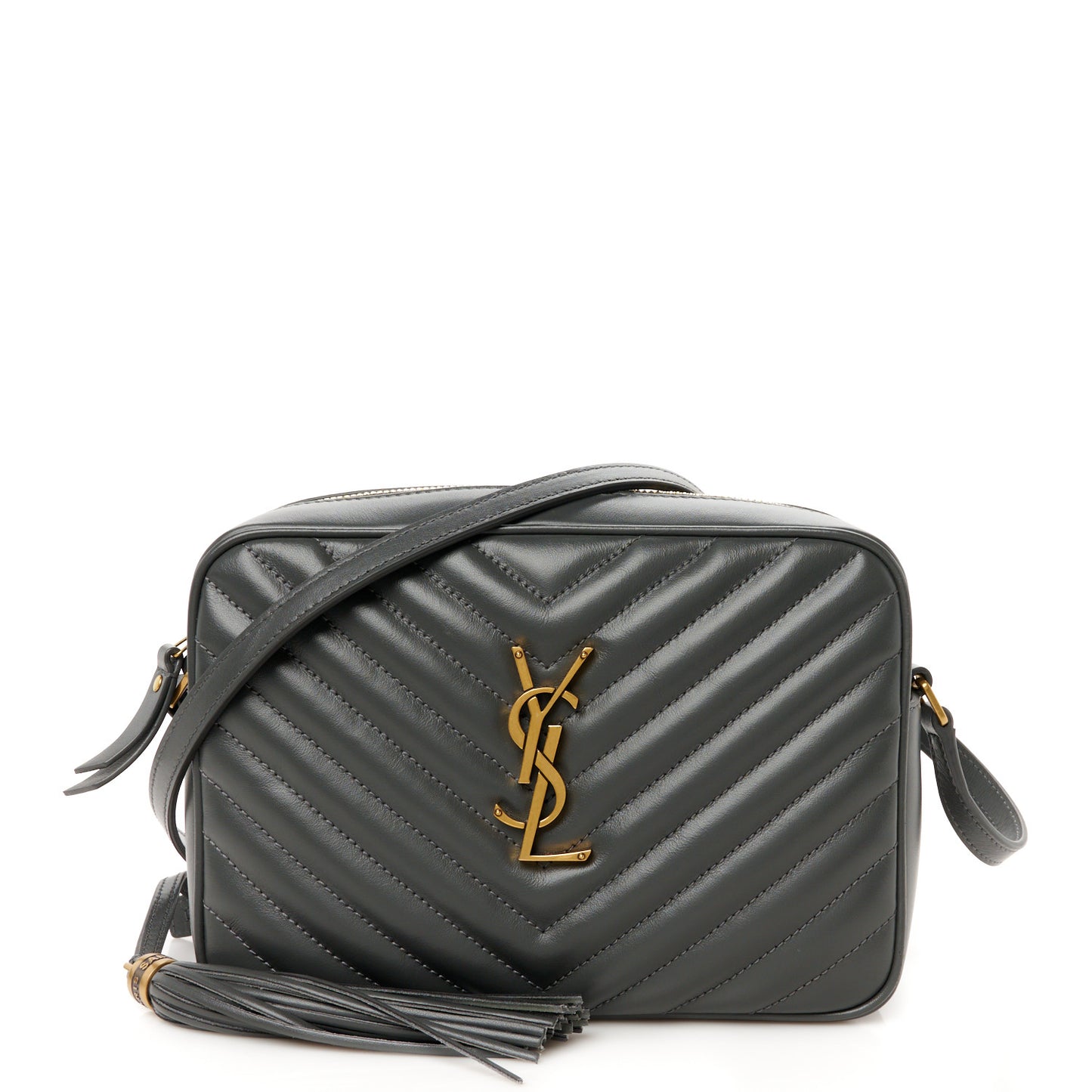 Calfskin Matelasse Monogram Lou Camera Bag Storm