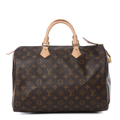 Louis Vuitton Monogram Speedy 35 1 of 11