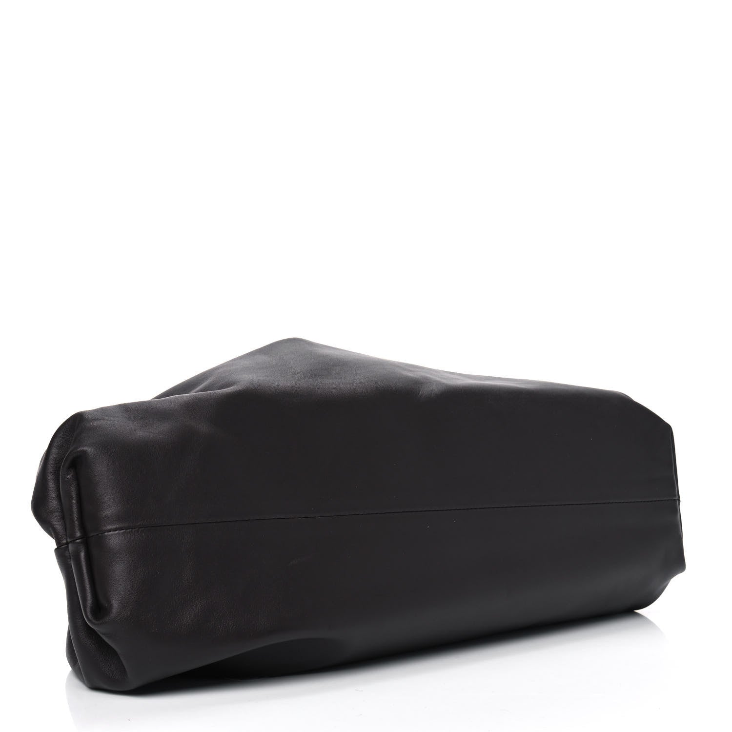 Bottega Veneta Smooth Butter Calf The Pouch Oversized Clutch Fondant 3 of 4