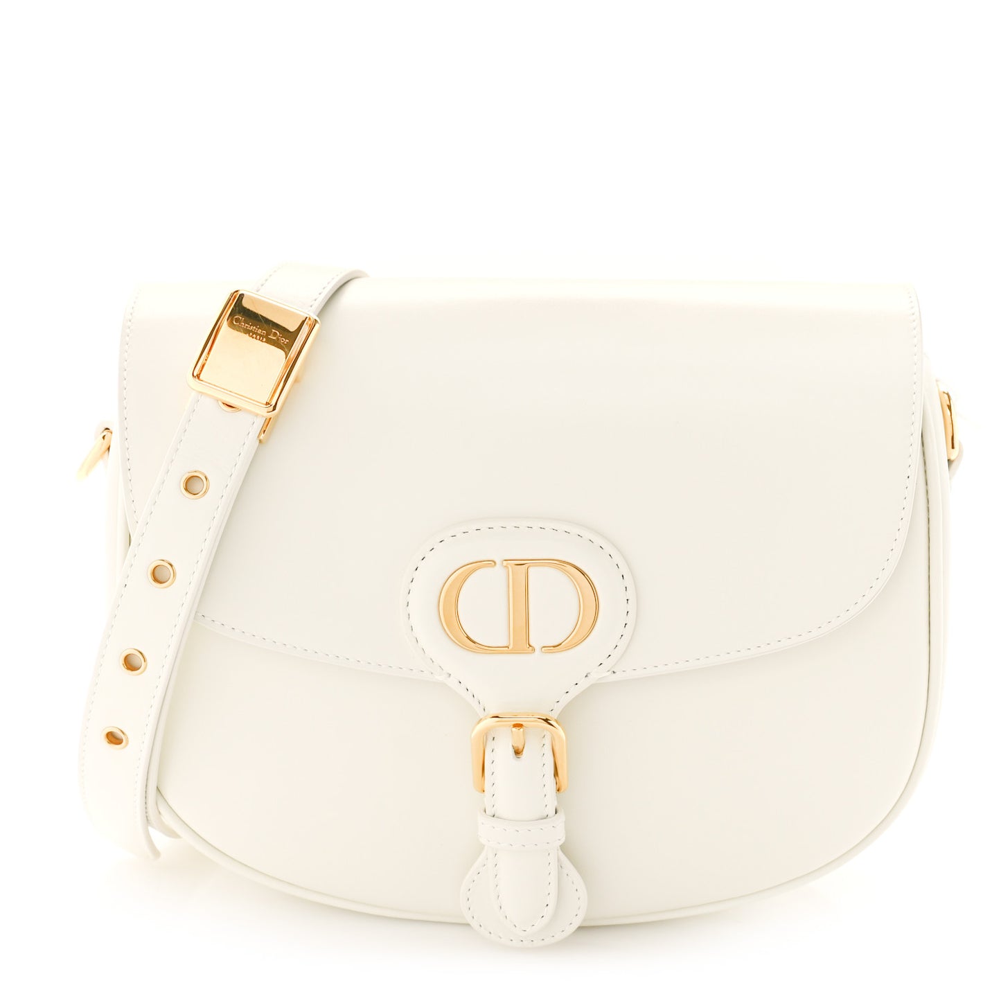 Box Calfskin Medium Bobby Flap Latte