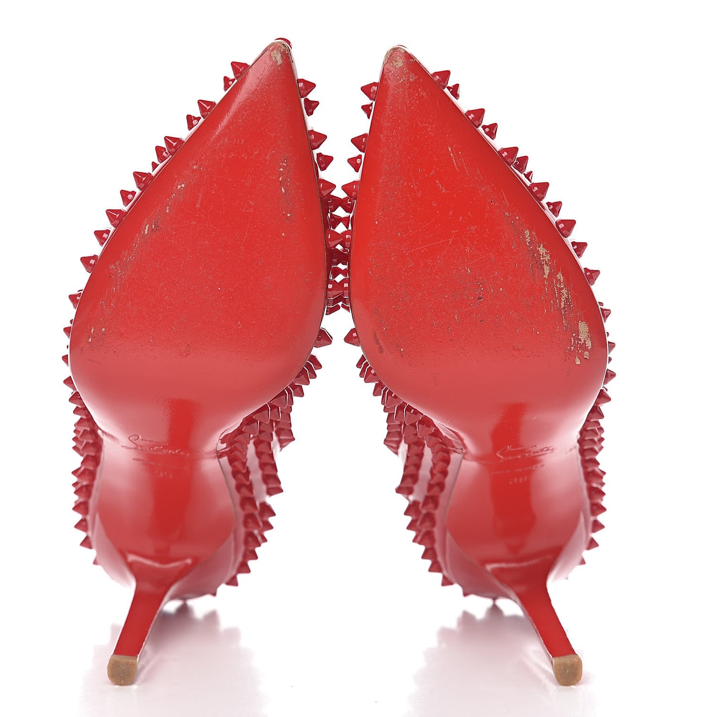 Patent Pigalle Spikes 120 Pumps 39 Flamenco