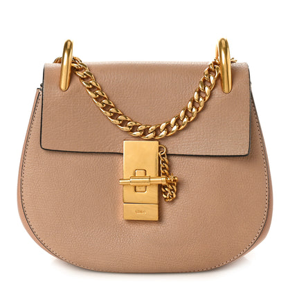 Chloe Grained Lambskin Drew Shoulder Bag Biscotti Beige 1 of 10