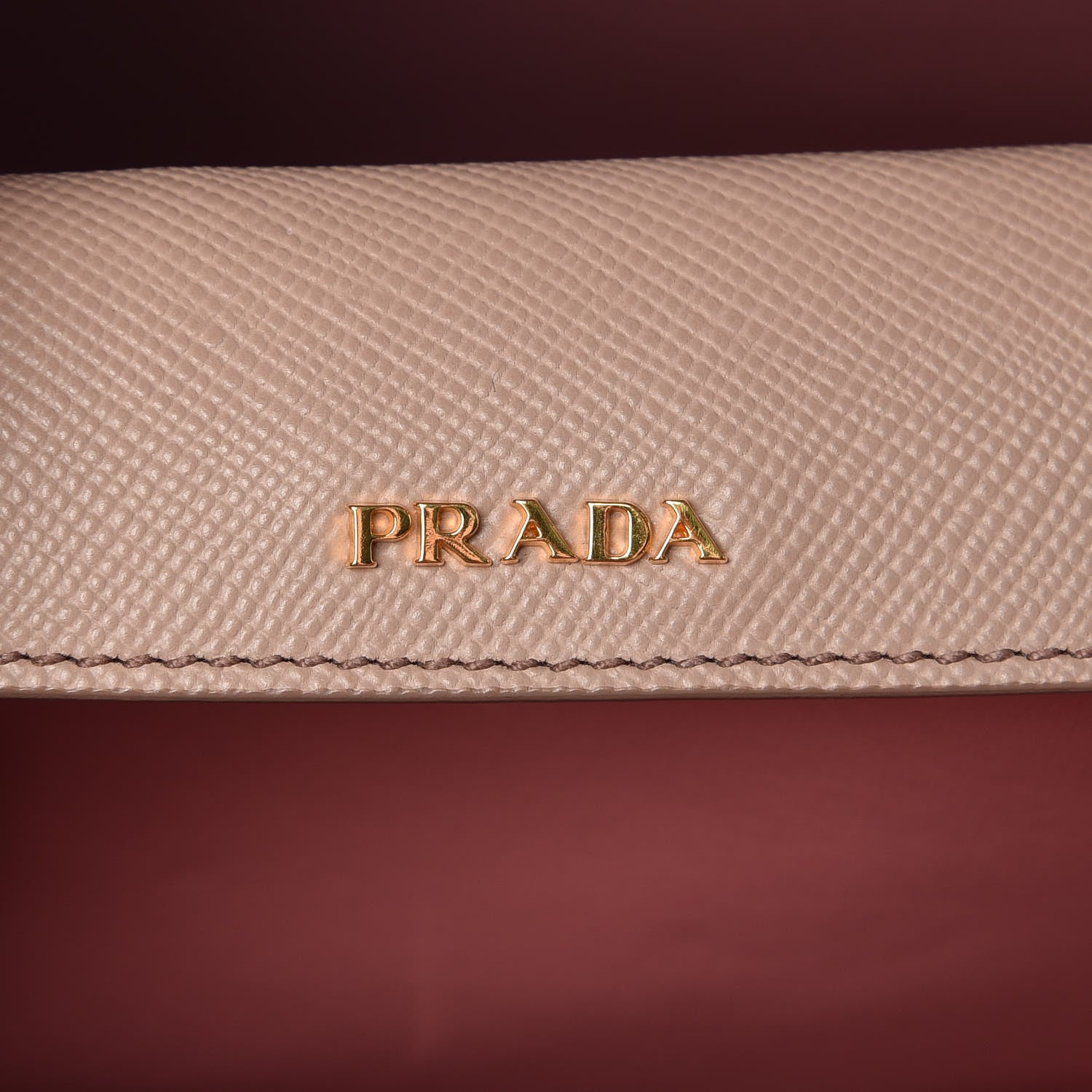 Prada Saffiano Cuir Medium Double Bag Cammeo Rosa 6 of 11