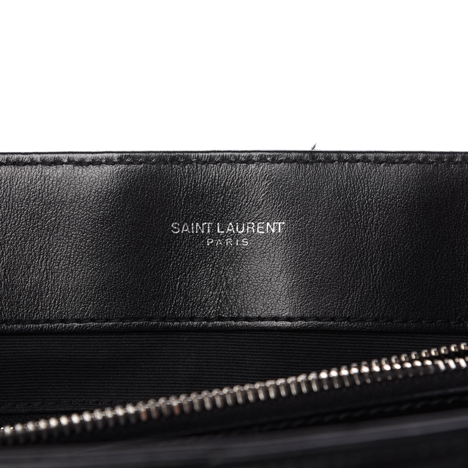 Saint Laurent Calfskin Y Quilted Monogram Medium Loulou Chain Satchel Black 10 of 12