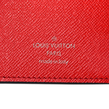 Louis Vuitton Monogram Escale Victorine Wallet Red 7 of 10