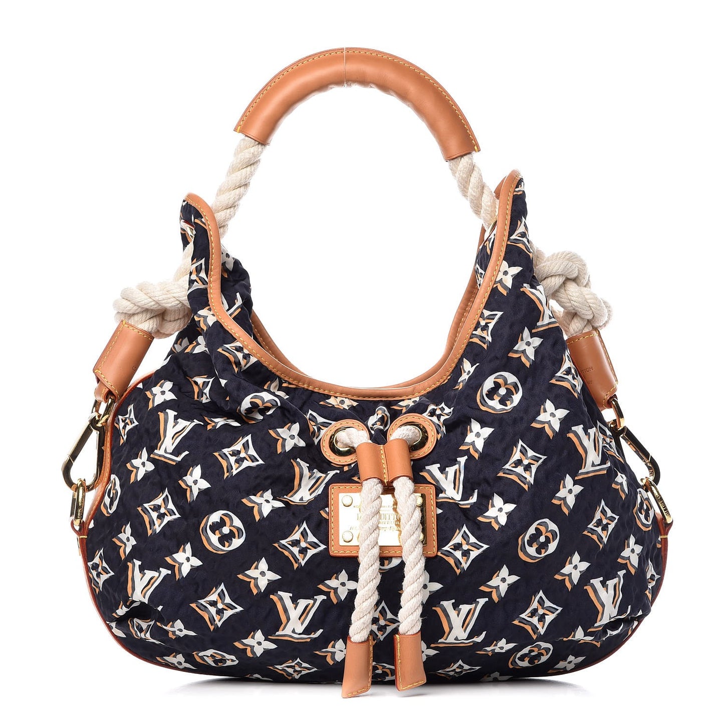 Nylon Monogram Cruise Bulles MM Navy