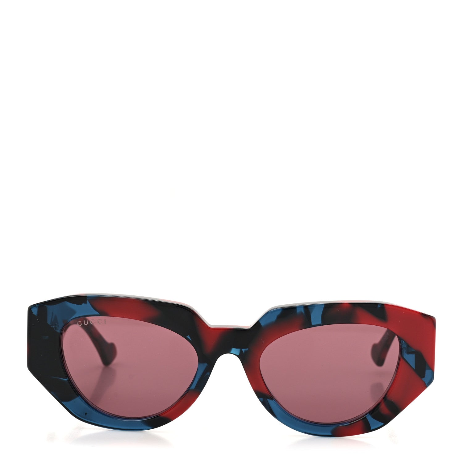 Gucci Acetate Cat Eye Sunglasses GG1421S Red Tortoiseshell 4 of 16