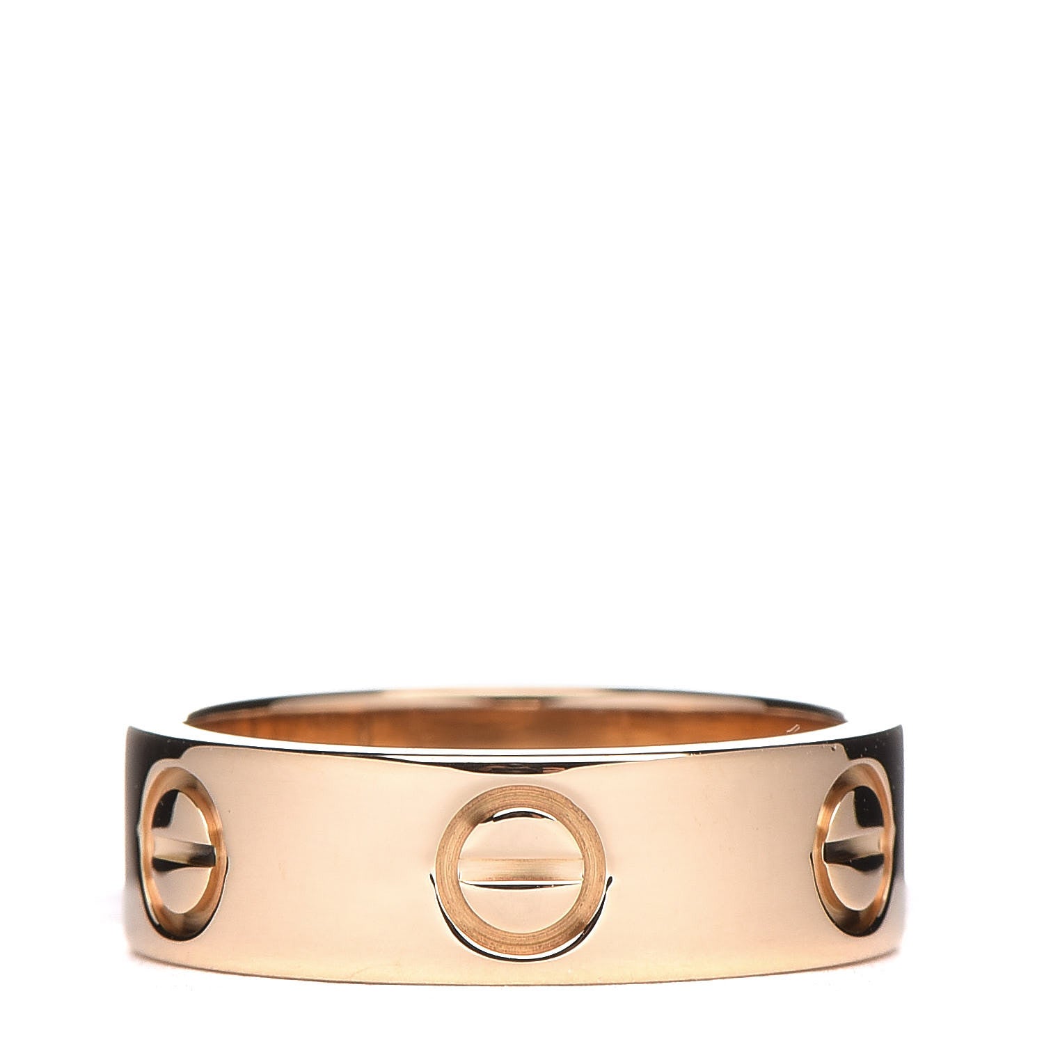 Cartier 18K Yellow Gold 5.5mm LOVE Ring 50 5.25 1 of 4