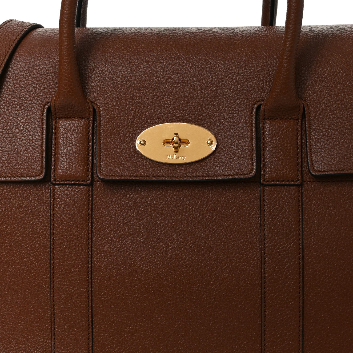 Mulberry Classic Grain Calfskin Bayswater Oak 7 of 9
