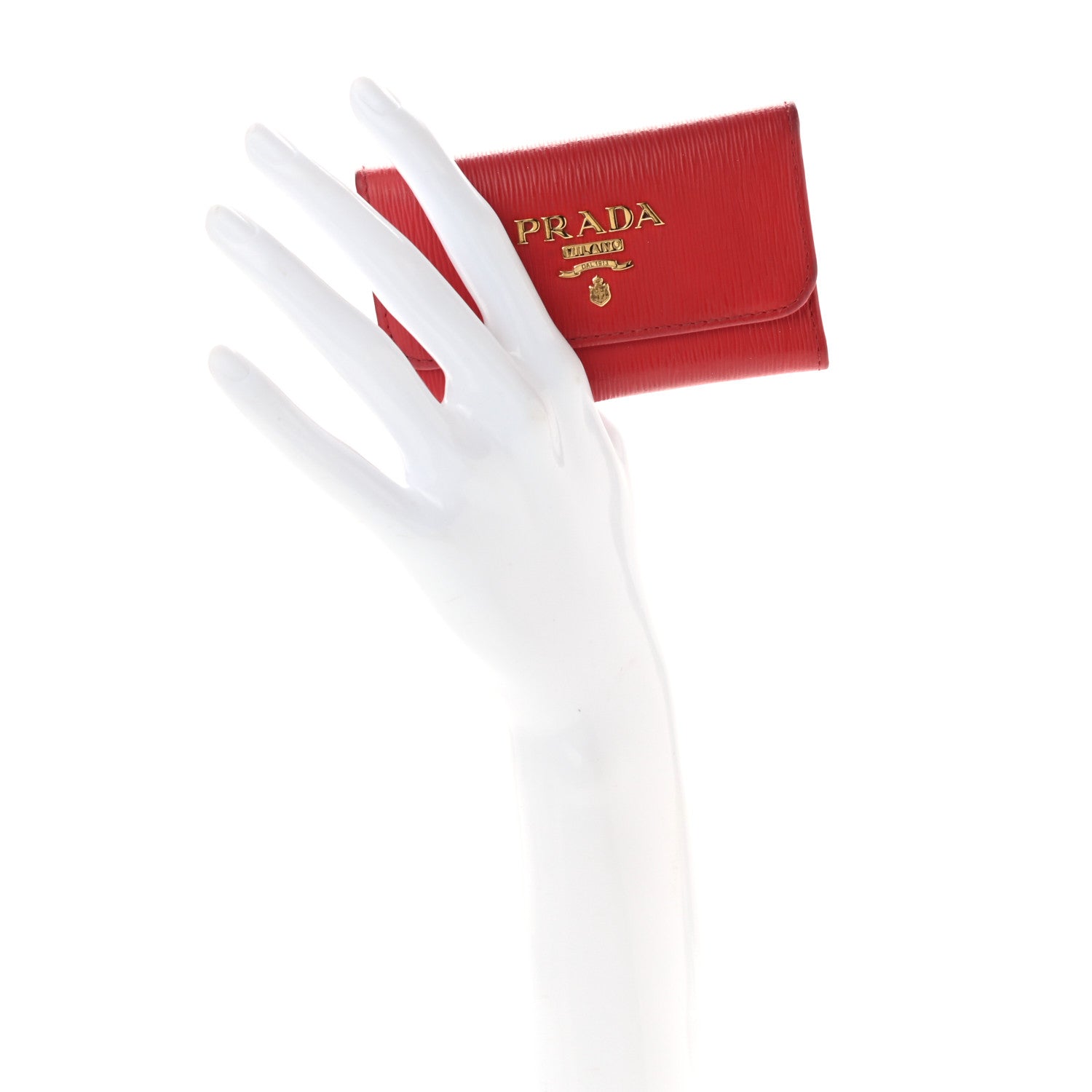 Prada Vitello Move 6 Key Holder Lacca 2 of 9