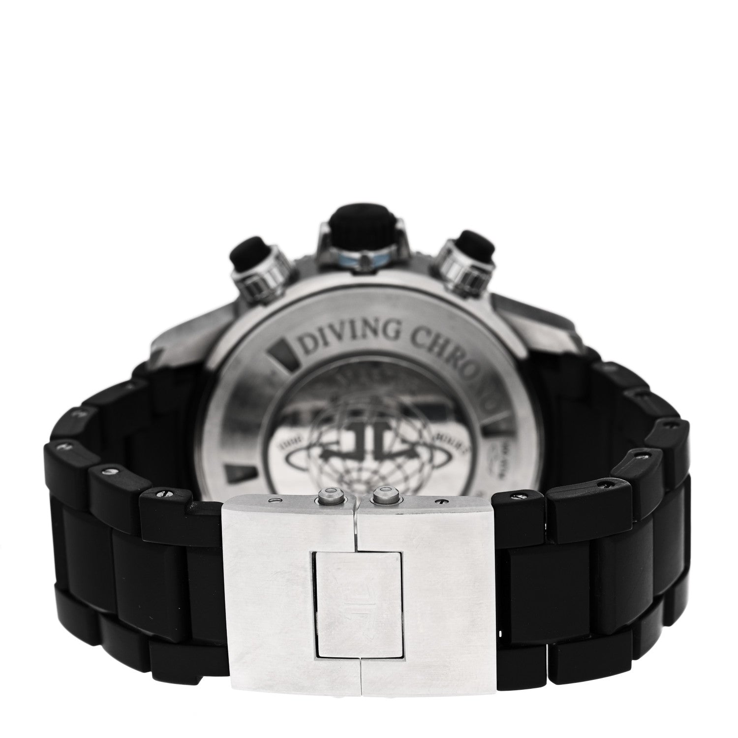 Jaeger-LeCoultre Titanium Rubber 44mm Master Compressor Diving Chronograph Automatic Watch Black 160.T.25 3 of 4