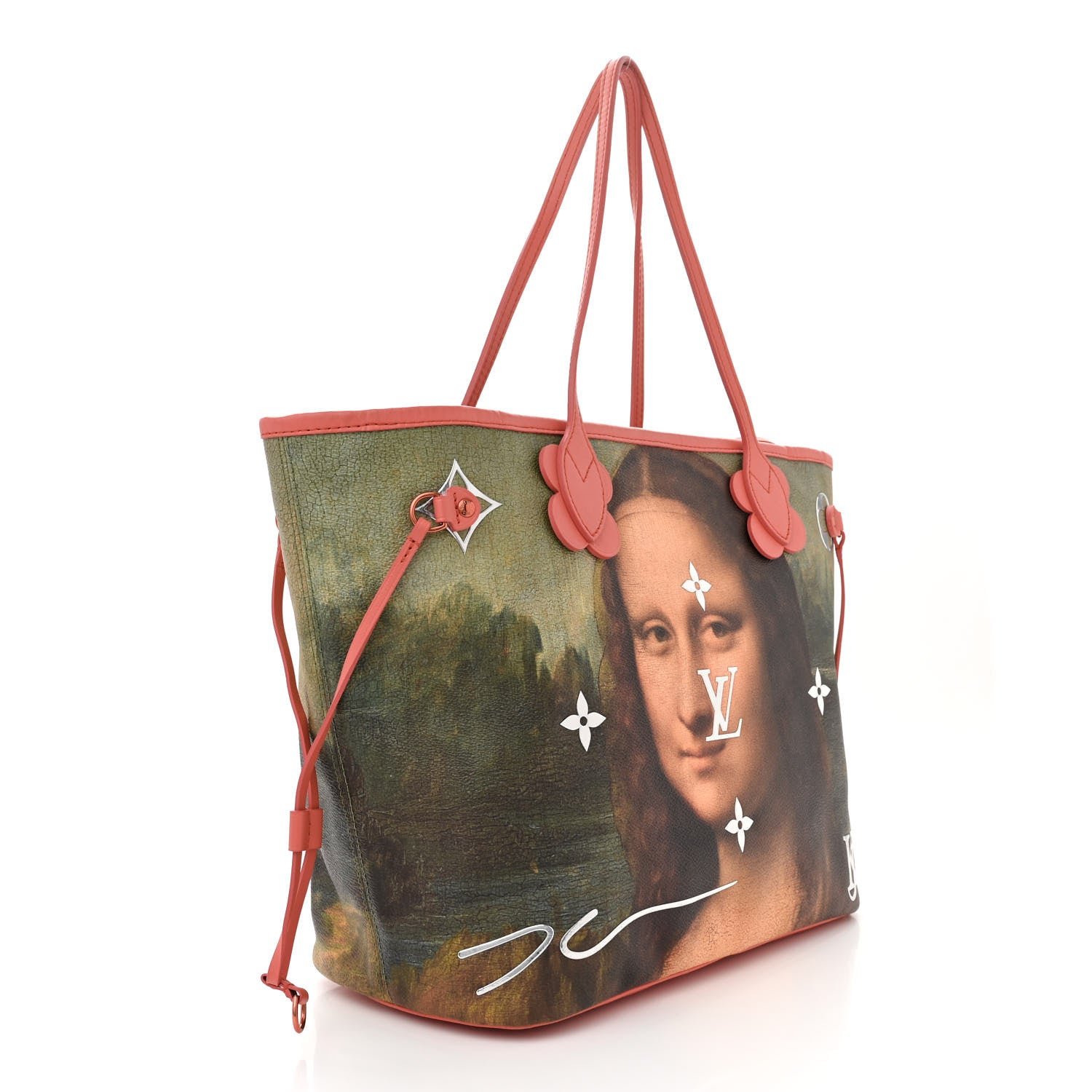 Louis Vuitton LOUIS VUITTON Masters Da Vinci Neverfull MM 4 of 12