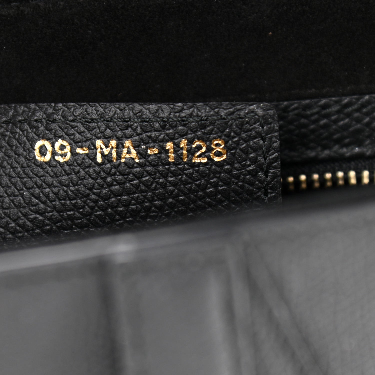 Christian Dior Grained Calfskin Saddle Bag Black 13 of 13