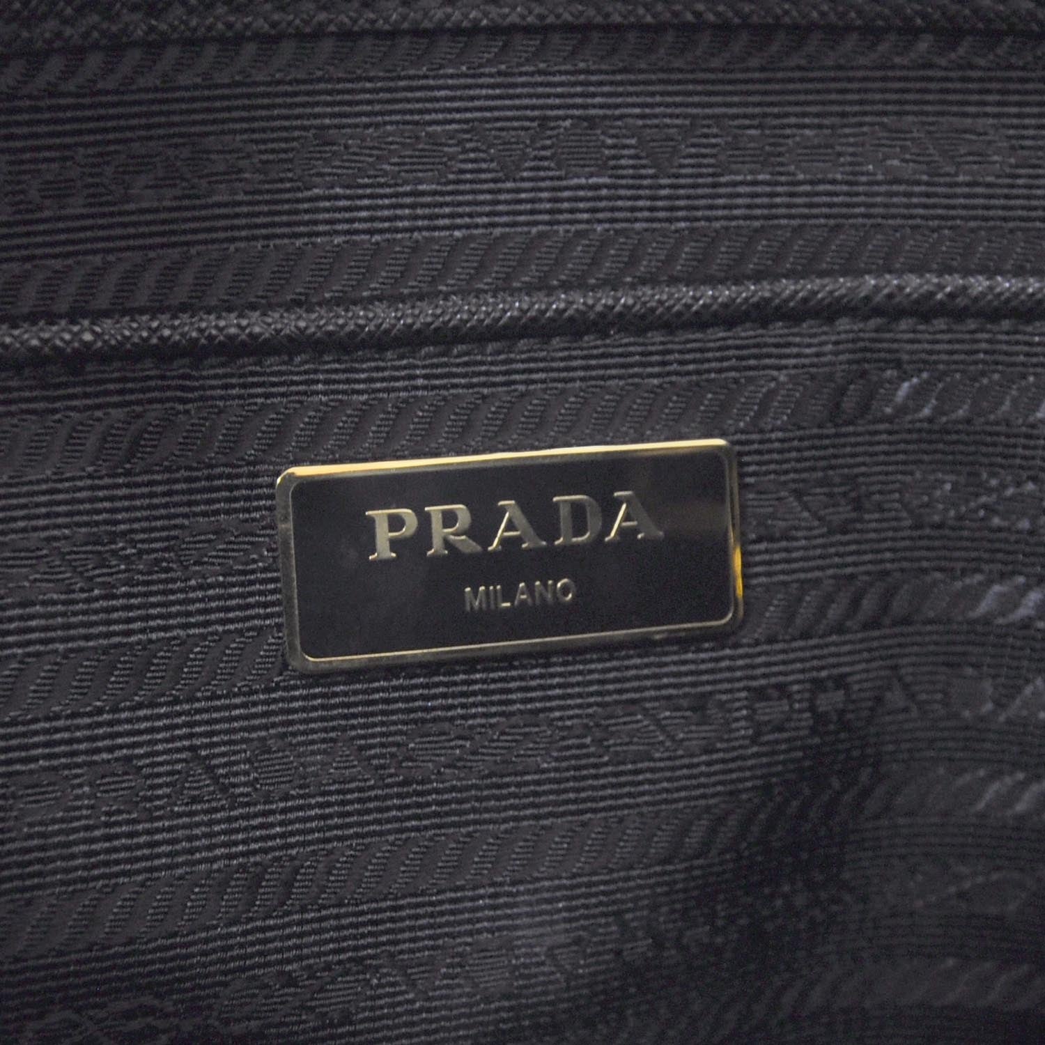 Prada Saffiano Lux Tote Nero Black 8 of 11