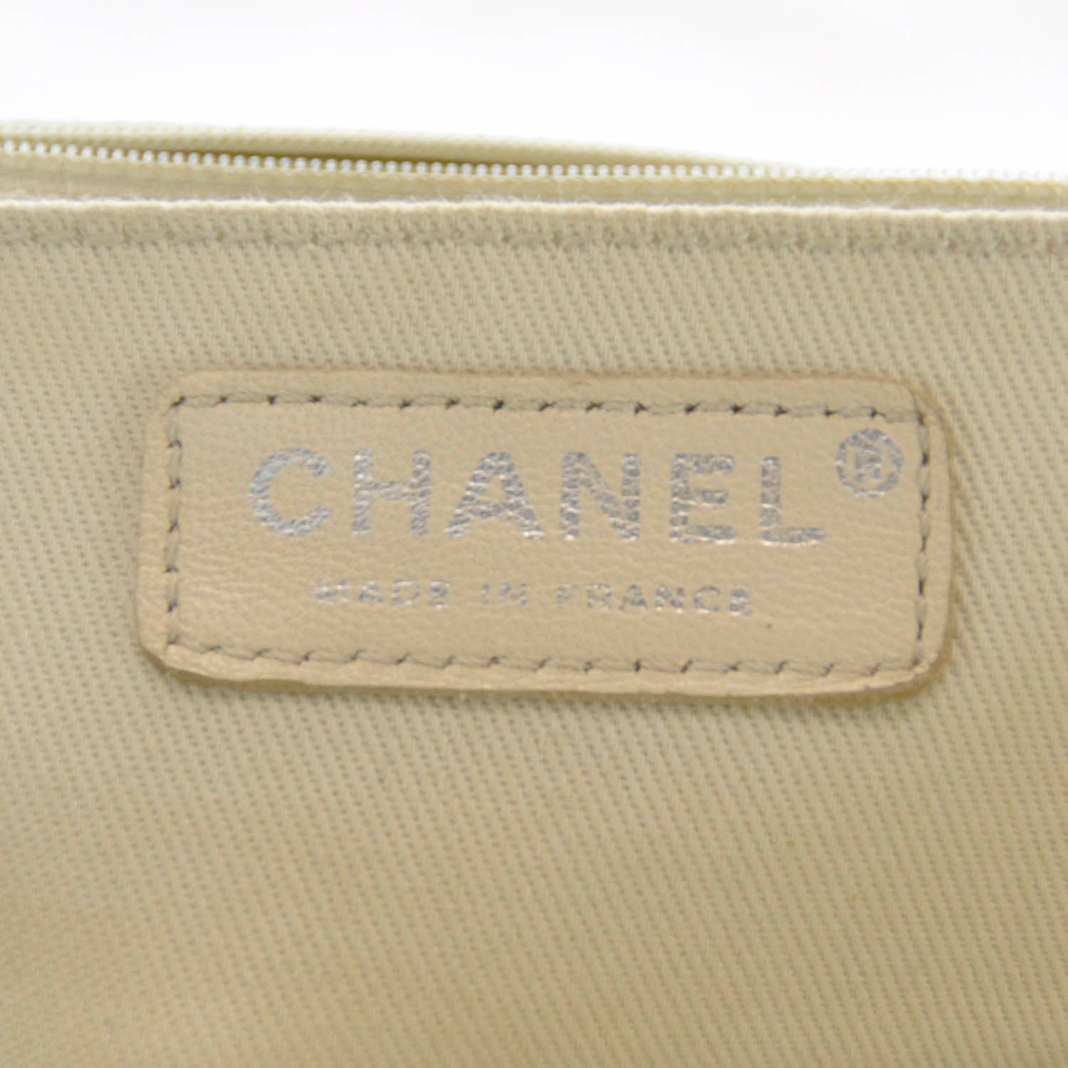 Chanel Caviar Timeless Large Flap White 8 of 9