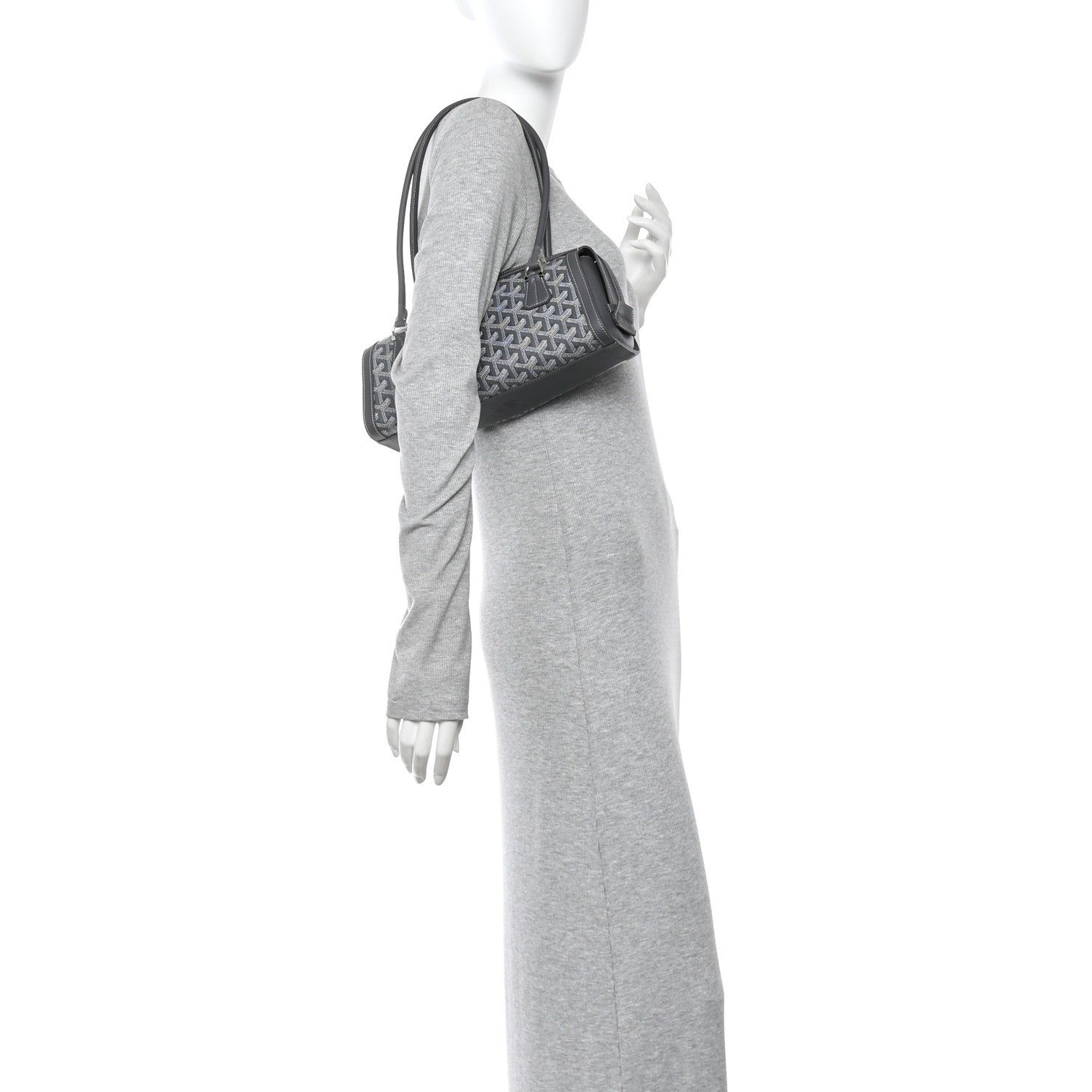 Goyard Goyardine Bonbonniere Bag Grey 2 of 9